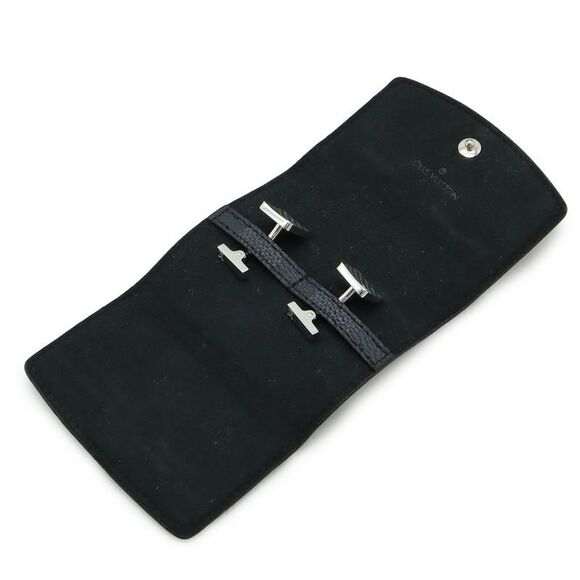 Louis Vuitton Bouton De Manchettes Chien Zélysée Cufflinks Button Damier - Picture 5 of 5